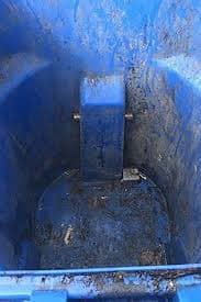 Before — Standard 2-Bin Clean