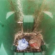 Before — Heavy-Use Bin